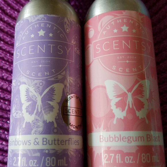 2 New Scentsy Room Sprays